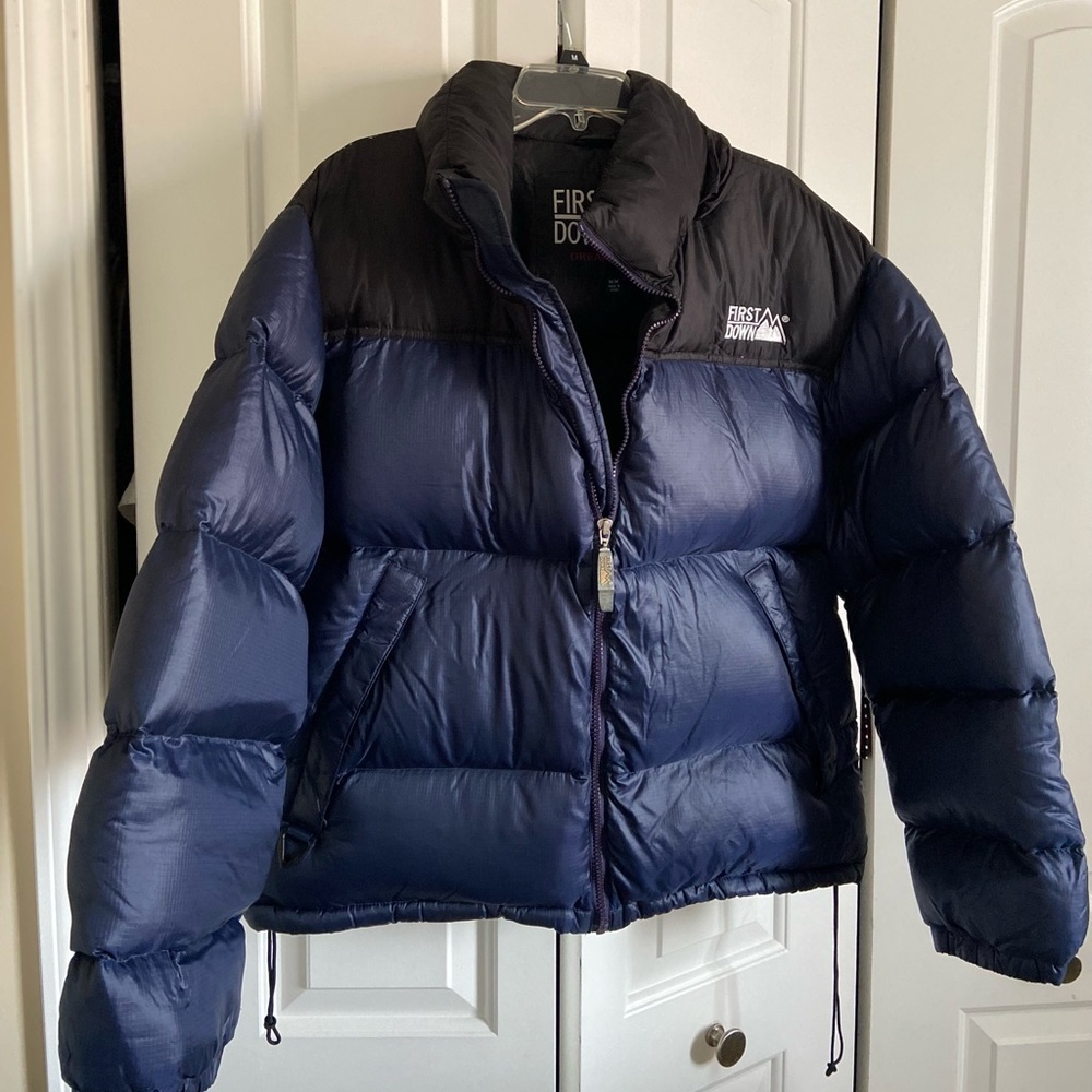 First Down puff jacket size M